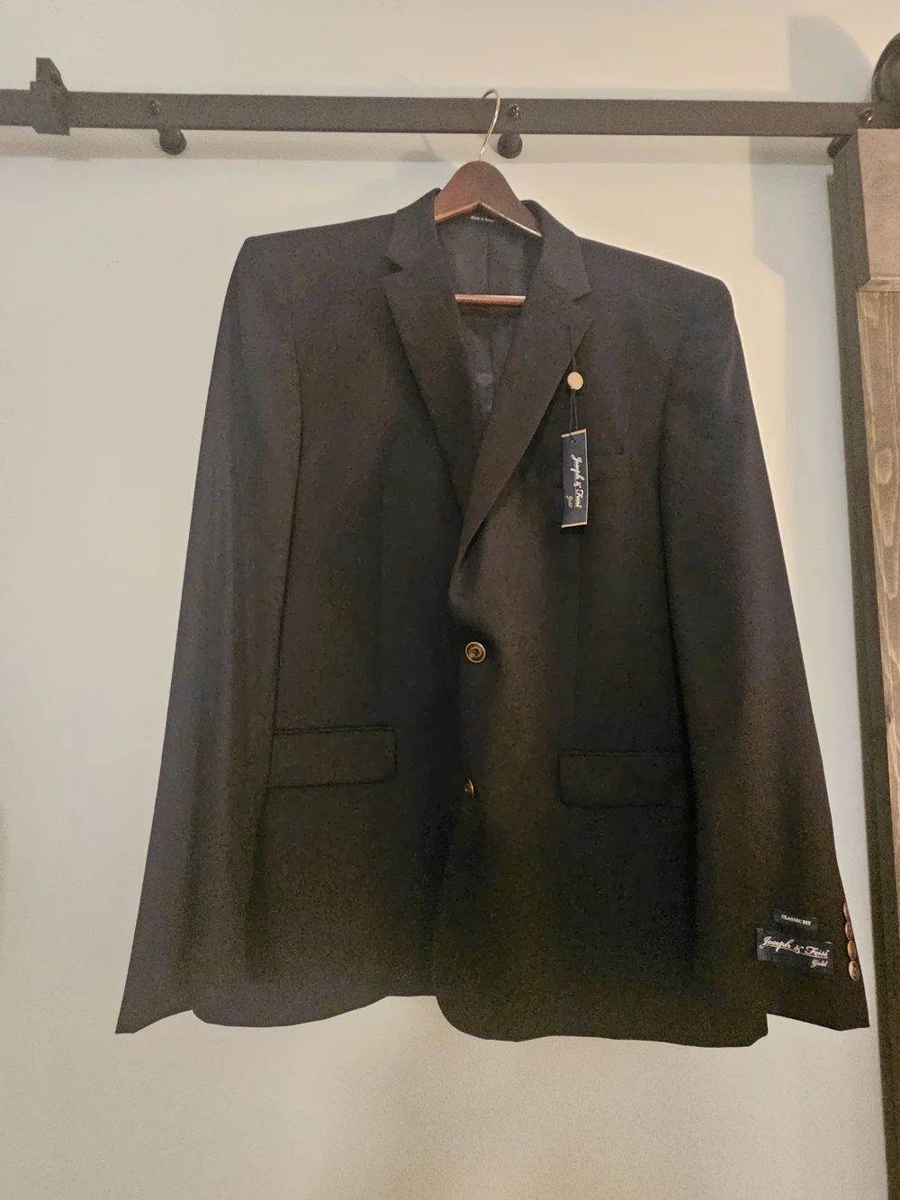 Joseph & Feiss Men's Navy Sport Coat Blazer